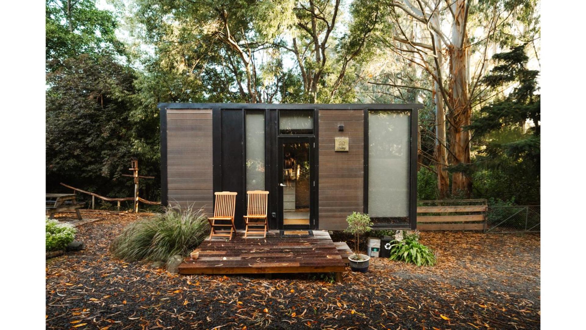 הוילה Owaka Pekapeka Tiny House By Tiny Away מראה חיצוני תמונה