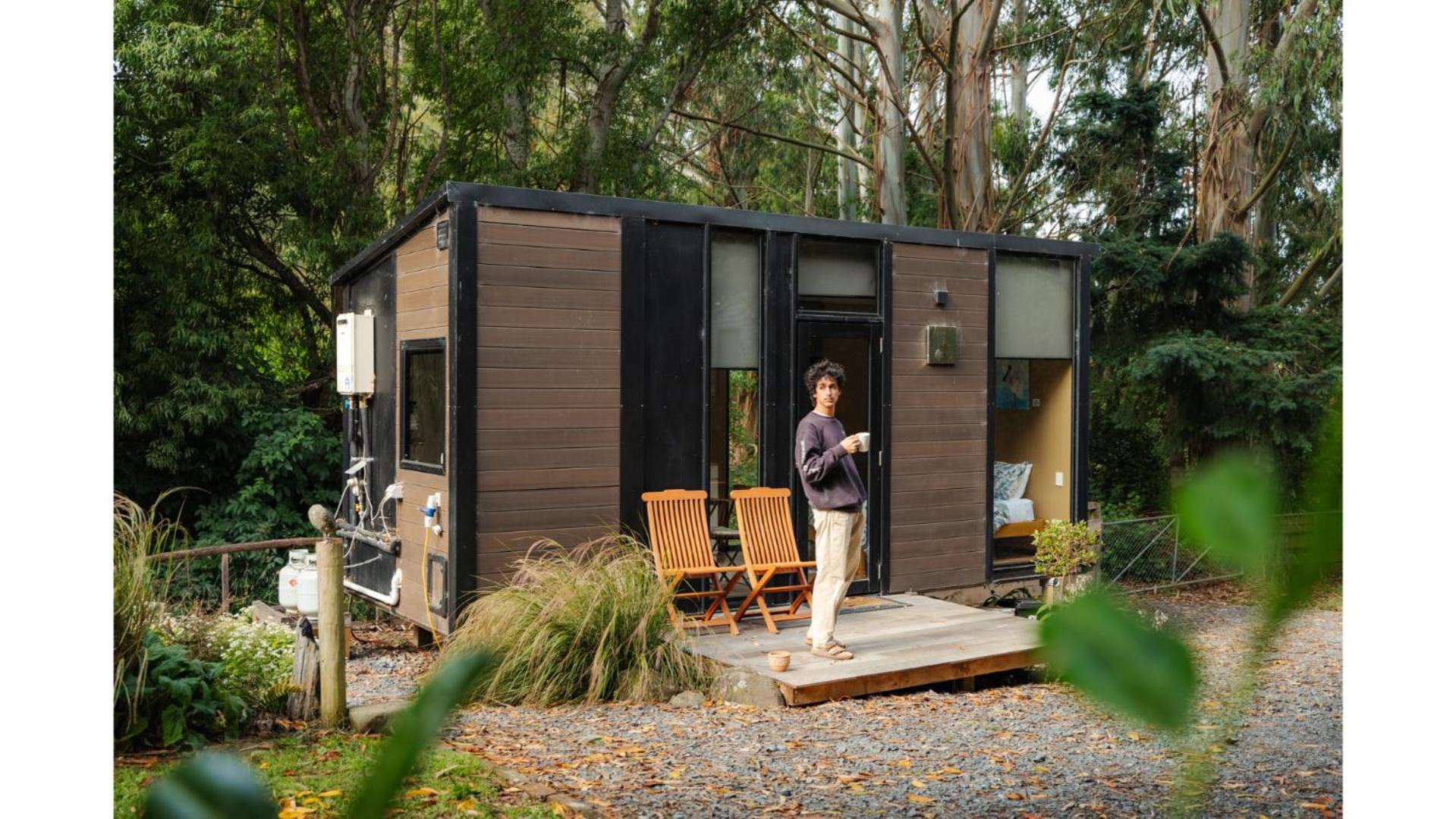 הוילה Owaka Pekapeka Tiny House By Tiny Away מראה חיצוני תמונה