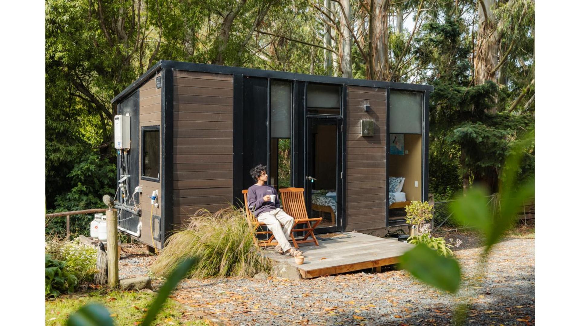 הוילה Owaka Pekapeka Tiny House By Tiny Away מראה חיצוני תמונה