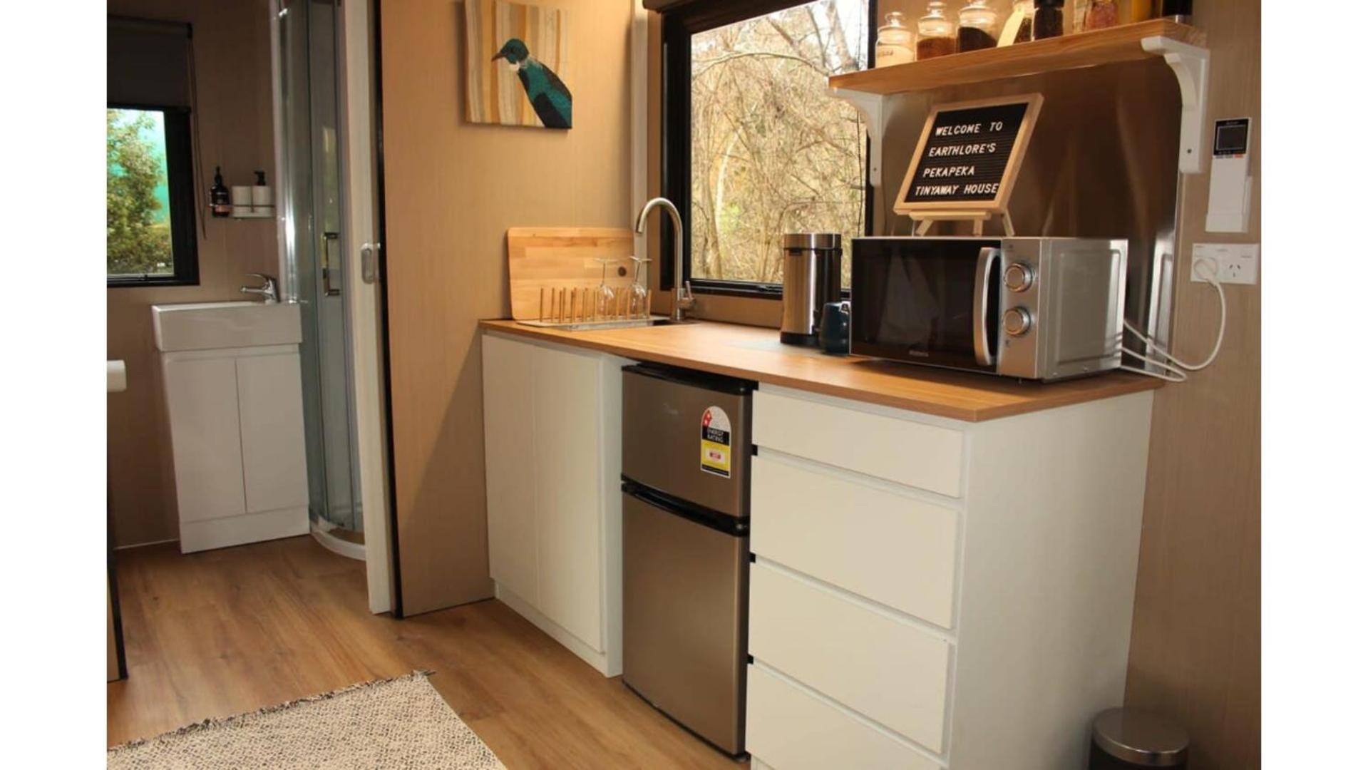 הוילה Owaka Pekapeka Tiny House By Tiny Away מראה חיצוני תמונה